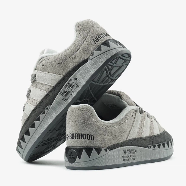 Жіночі кросівки Adidas Adimatic x Neighborhood Grey White 39 - Фото 8 Жіночі кросівки Adidas Adimatic x Neighborhood Grey White 39 - зображення 8