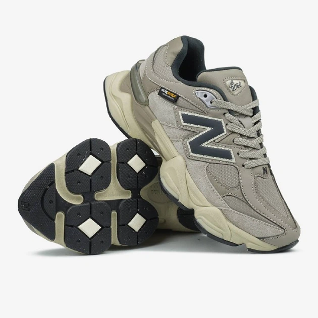 Жіночі кросівки New Balance 9060 Sand Beige Cordura 38 - Фото 9 Жіночі кросівки New Balance 9060 Sand Beige Cordura 38 - зображення 9