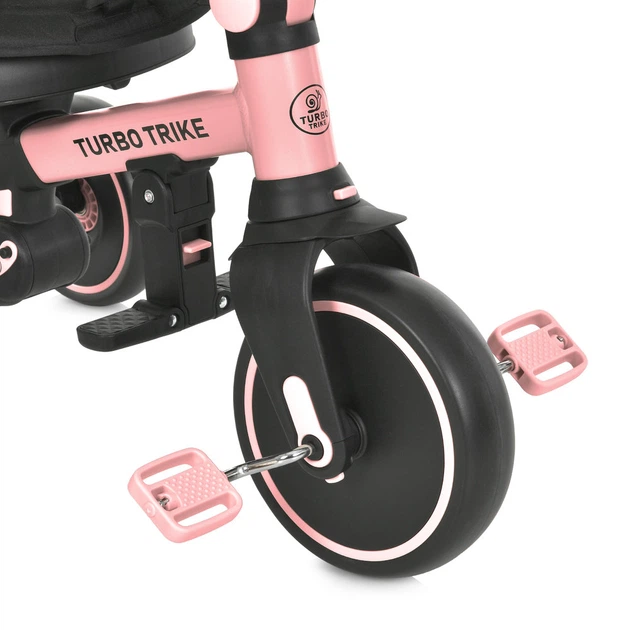 Дитячий триколісний Велосипед 4в1 TURBOTRIKE (MT 1036 pink складний, поворотний - Фото 3 Дитячий триколісний Велосипед 4в1 TURBOTRIKE (MT 1036 pink складний, поворотний - зображення 3