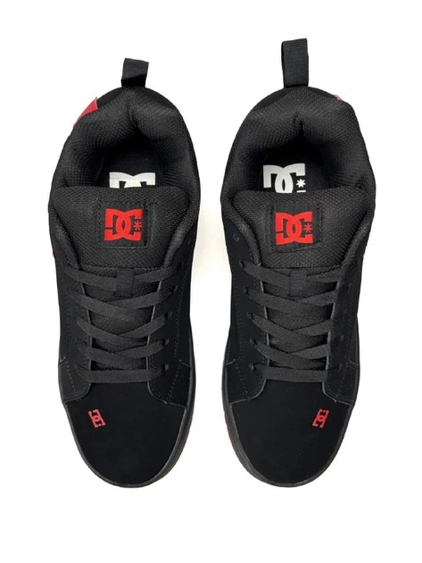 Жіночі кросівки DC Shoes Court Graffik Red on Black 37 - Фото 7 Жіночі кросівки DC Shoes Court Graffik Red on Black 37 - зображення 7