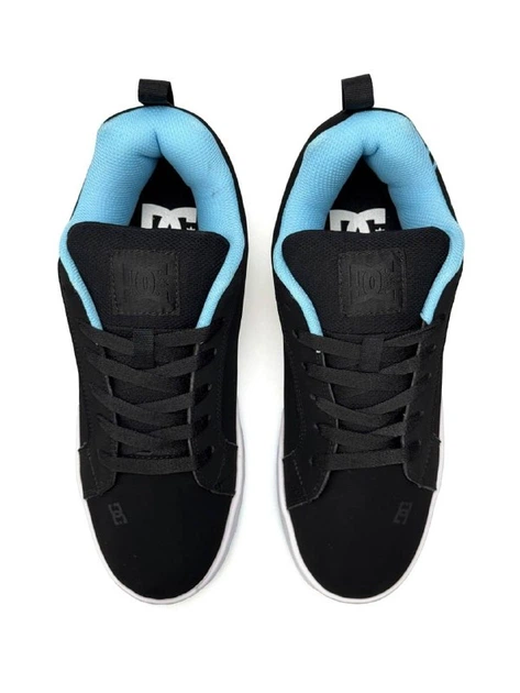 Жіночі кросівки DC Shoes Court Graffik Black Sky White 41 - Фото 7 Жіночі кросівки DC Shoes Court Graffik Black Sky White 41 - зображення 7