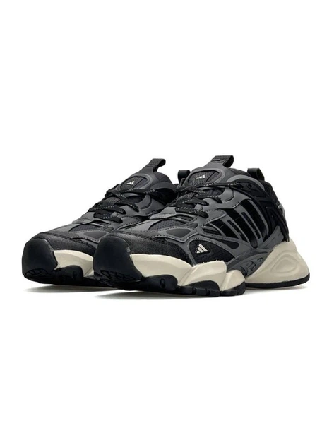 Чоловічі кросівки Adidas XLG Runner Deluxe GTX Grey Black Beige 44 - зображення 5