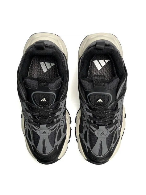 Чоловічі кросівки Adidas XLG Runner Deluxe GTX Grey Black Beige 41 - зображення 7