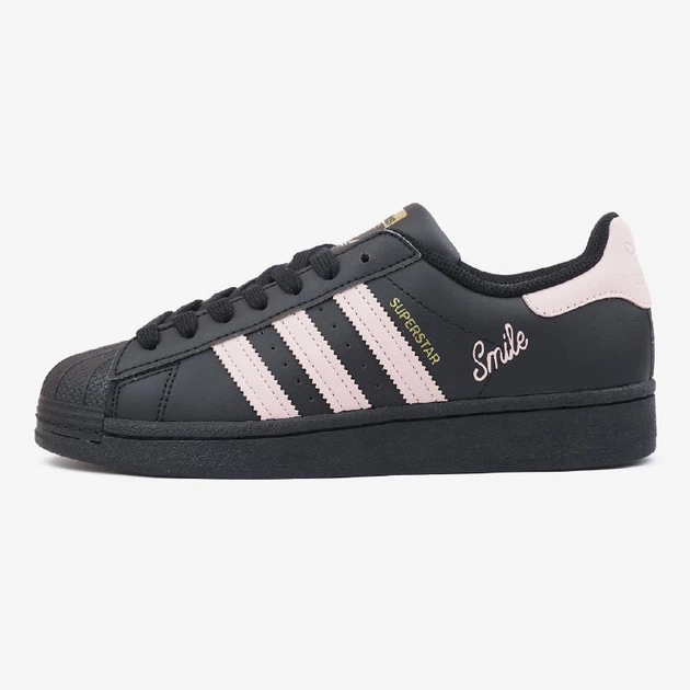 Жіночі кросівки Adidas Superstar Smile Black Pink 36 - Фото 1 Жіночі кросівки Adidas Superstar Smile Black Pink 36 - изображение 1