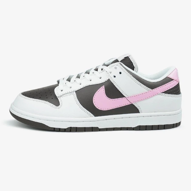 Жіночі кросівки Nike SB Dunk Low White Brown Pink 39 - Фото 1 Жіночі кросівки Nike SB Dunk Low White Brown Pink 39 - зображення 1