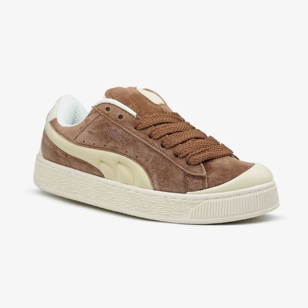 Чоловічі кросівки Puma Suede XL Crush Preserves Beige Brown 41 - Фото 3 Чоловічі кросівки Puma Suede XL Crush Preserves Beige Brown 41 - зображення 3