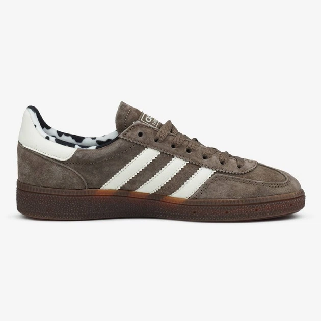 Жіночі кросівки Adidas Handball Spezial Brown White Cow Print 38 - изображение 3