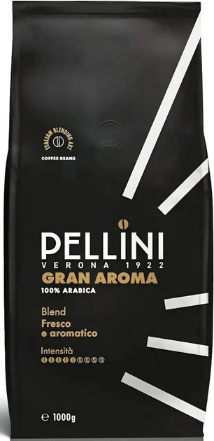 Кофе в зернах Pellini Espresso Gusto Bar N. 3 gran Aroma 500 г - Фото 1 Кофе в зернах Pellini Espresso Gusto Bar N. 3 gran Aroma 500 г - изображение 1