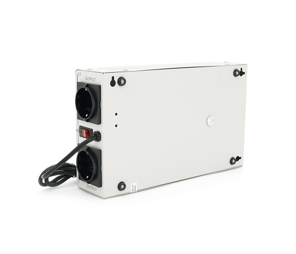 Стабілізатор напруги релейний Europower SLIM-1000SBR LED 1000VA 700W - зображення 3