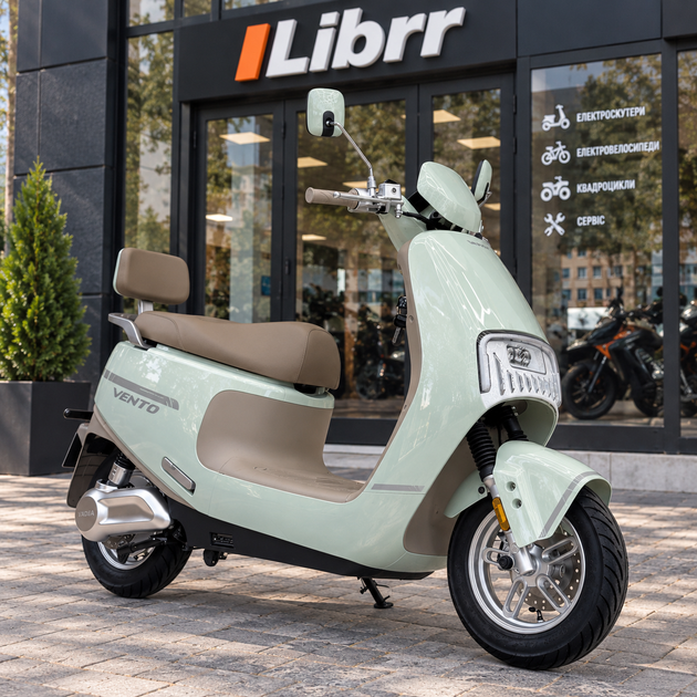 Електричний мопед Garow Vento LE-688104 1200W графеновий акумулятор 72V 23Ah гідравлічні дискові гальма NFC - изображение 2