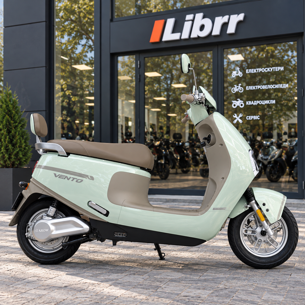 Електричний мопед Garow Vento LE-688104 1200W графеновий акумулятор 72V 23Ah гідравлічні дискові гальма NFC - изображение 5