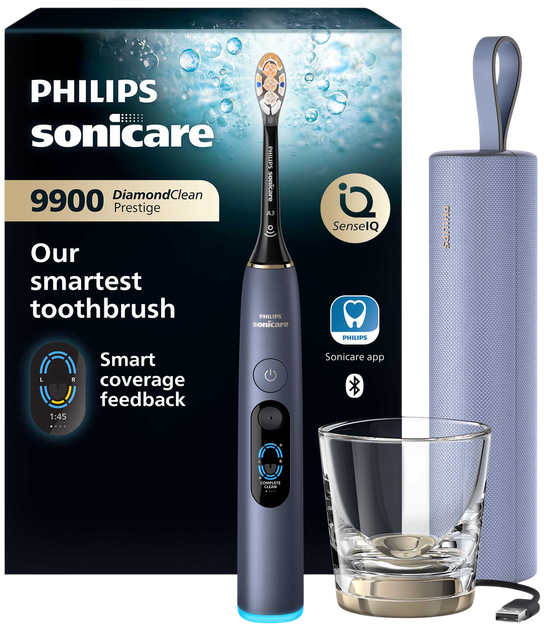 Soniczna szczoteczka do zębów Philips Sonicare DiamondClean 9900 Prestige HX9813/98 - Zdjęcie 1 Soniczna szczoteczka do zębów Philips Sonicare DiamondClean 9900 Prestige HX9813/98 - obraz 1