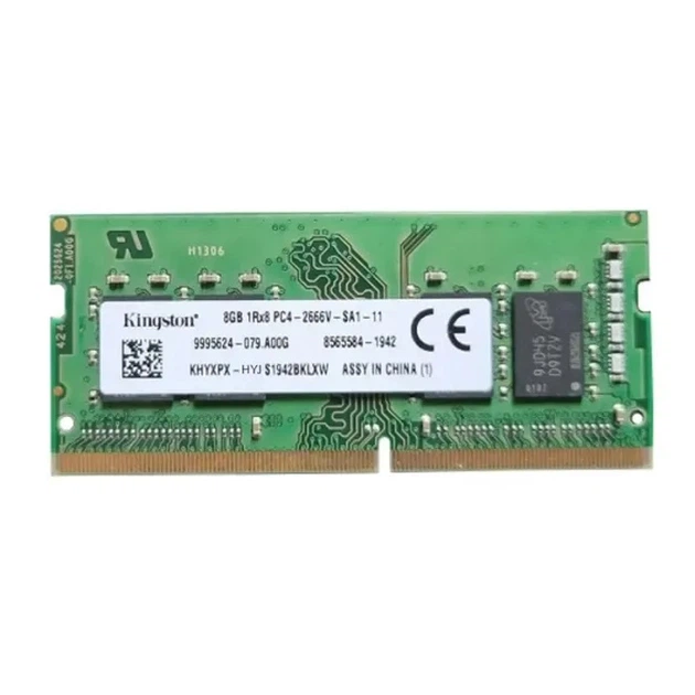 Оперативная память 8 ГБ, DDR4, для ноутбуков, Kingston (2666 МГц, 1,2 В, CL18, KHYXPX-HYJ) Б/У - Фото 1 Оперативная память 8 ГБ, DDR4, для ноутбуков, Kingston (2666 МГц, 1,2 В, CL18, KHYXPX-HYJ) Б/У - изображение 1