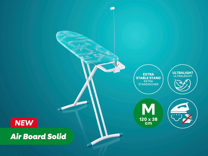 Гладильная доска Leifheit 76211 Air Board M Solid 120x38 см - изображение 2