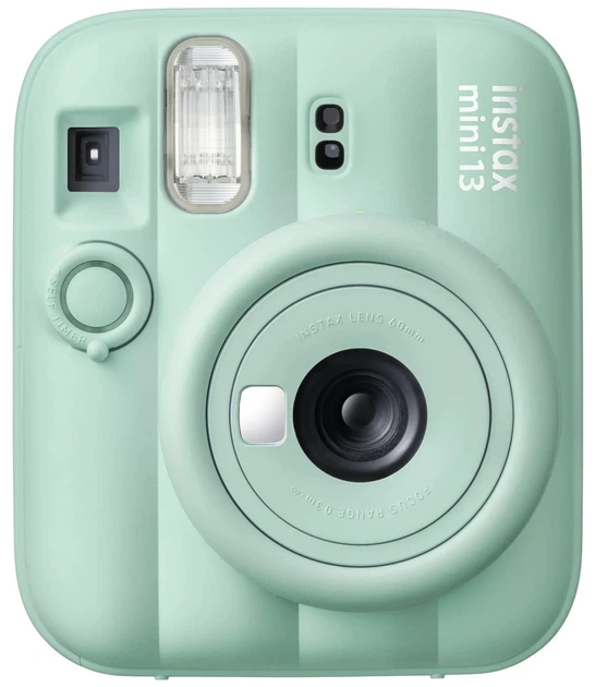 Фотокамера миттєвого друку Fujifilm Instax Mini 13 зелена - Фото 1 Фотокамера миттєвого друку Fujifilm Instax Mini 13 зелена - зображення 1