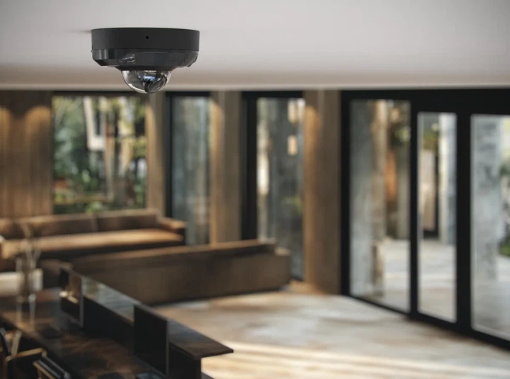IP-Камера проводная Ajax DomeCam Mini HL black, 5 Мп, 4 мм, гибридная подсветка IR 15 м, белый LED 15 м, Poe, True WDR, IP 65, ИК 15 м, аудио, угол обзора 75° до 85°, мини купольная, черная. - изображение 3