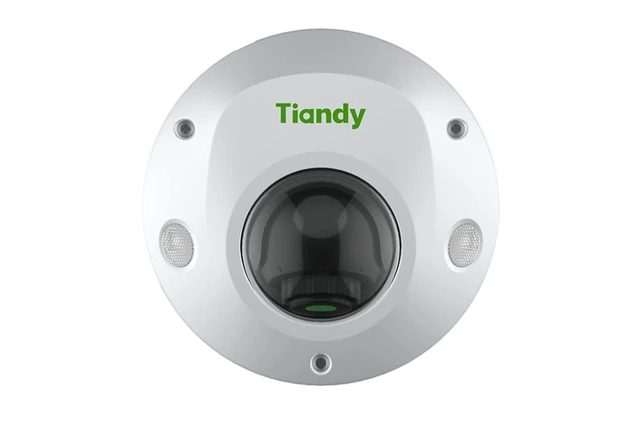 IP-камера Tiandy TC-C35PS Спецификации: I3/E/Y/M/H/2.8mm/V4.2, 5MP, Мини-купол, 2.8mm, f/1.6, IR30m, DC12V, PoE, IP66, IK08 - изображение 2