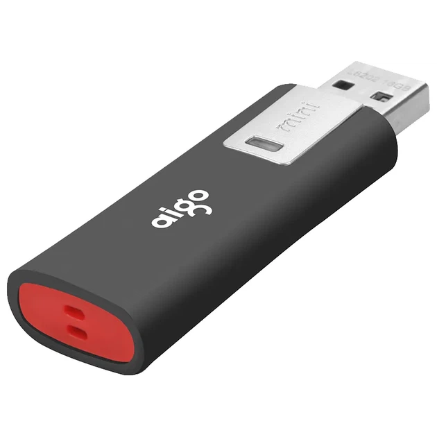 Флеш память USB Aigo L8202 64GB USB 2.0 Black - Фото 1 Флеш память USB Aigo L8202 64GB USB 2.0 Black - изображение 1