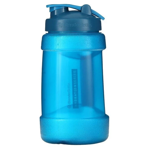 Пляшка для води BlenderBottle Тритан 2200 мл Синя - Фото 6 Пляшка для води BlenderBottle Тритан 2200 мл Синя - зображення 6