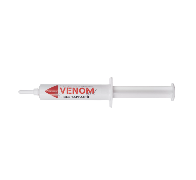 Гель-паста від тарганів Venom Gel 35 мл у шприці-дозаторі (P000324) - Фото 2 Гель-паста від тарганів Venom Gel 35 мл у шприці-дозаторі (P000324) - зображення 2