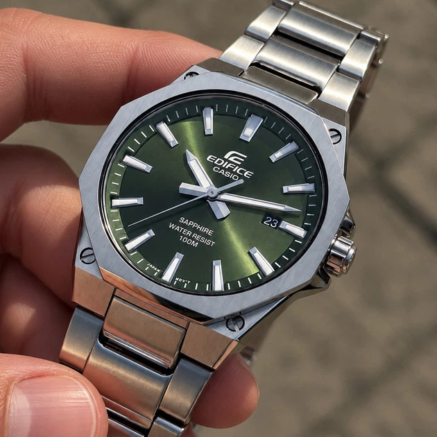 Чоловічий годинник Casio EFR-S108D-3A - изображение 5