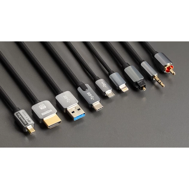Кабель Kruger&Matz HDMI - micro HDMI 3.0m (KM0328) - изображение 4