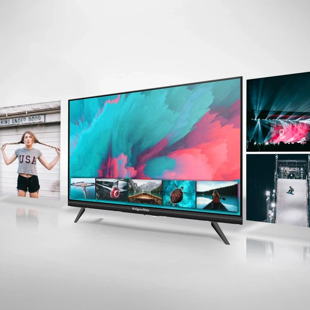 Телевизор Krüger&Matz 24" HD DVB-T2 H.265 HEVC 230/12V (KM0224-T1) - Фото 10 Телевизор Krüger&Matz 24" HD DVB-T2 H.265 HEVC 230/12V (KM0224-T1) - изображение 10