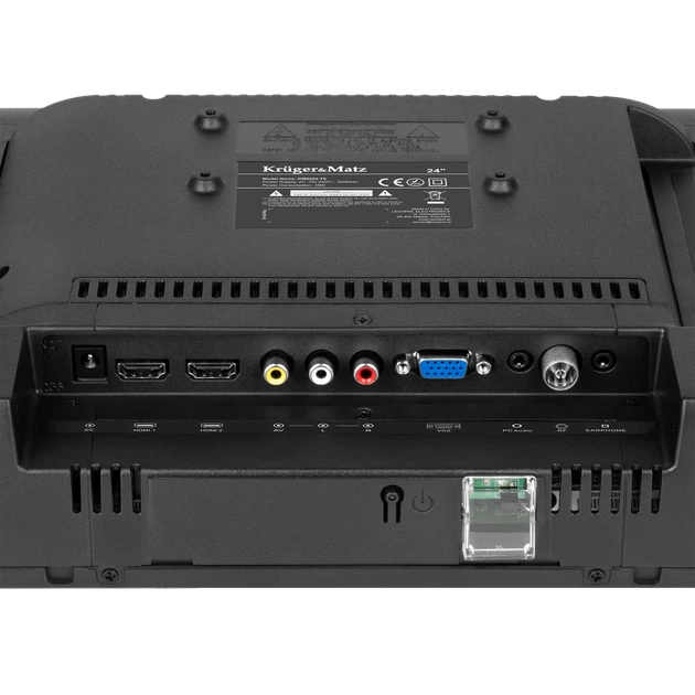 Телевизор Krüger&Matz 24" HD DVB-T2 H.265 HEVC 230/12V (KM0224-T5) - изображение 5
