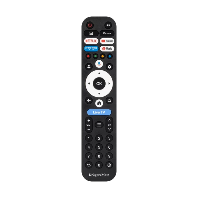 Телевизор Krüger&Matz 43" FHD Google TV DVB-T2/S2/T/C H.265 HEVC (KM0243FHD-G2) - изображение 7