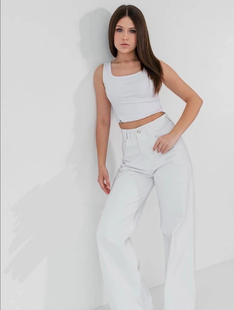 Джинси білі для дівчинки Suzie Bonita 158 см - Фото 1 Джинси білі для дівчинки Suzie Bonita 158 см - зображення 1