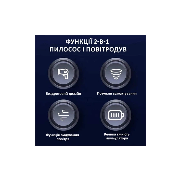 Пылесос Aspiring Aspiring Gale 4 Blow air Wireless and Cord 17000 Pa (GL16P12K) - Фото 10 Пылесос Aspiring Aspiring Gale 4 Blow air Wireless and Cord 17000 Pa (GL16P12K) - изображение 10