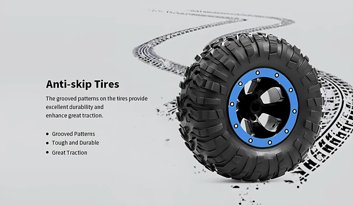 Трюковая машинка на радиоуправлении Twist Desert 4WD с полным приводом, внедорожный джип-перевёртыш для детей и взрослых, - изображение 4