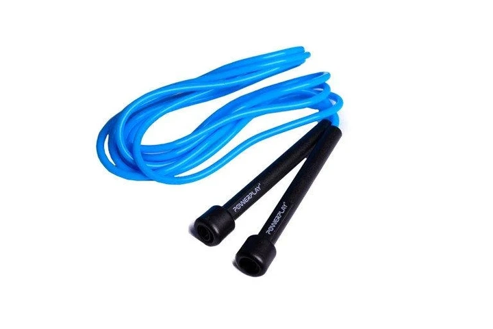 Скакалка Active Point ПВХ 2,8 м Синяя - изображение 2