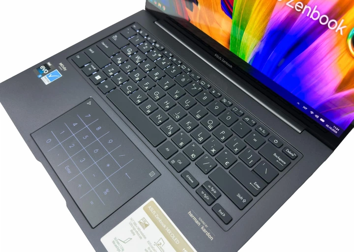 Ноутбук Asus Zenbook 14X OLED: Core i5-13500H / RAM 8 ГБ / SSD 512 ГБ / Intel Graphics / 14.5" OLED 2.8K, 120 Гц, Touch / Б/У - изображение 4