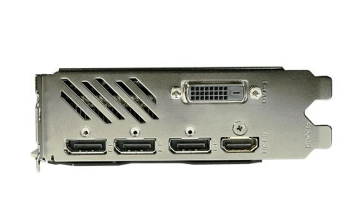 Ігрова відеокарта для пк Nvidia GeForce Gigabyte GTX1060 3gb 128Bit Gddr5 - Б/У - изображение 3