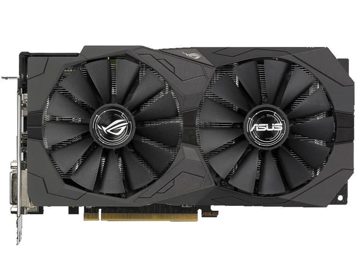 Ігрова відеокарта для пк AMD RADEON ASUS ROG STRIX RX570 4Gb 256Bit Gddr5 - Б/У - Фото 2 Ігрова відеокарта для пк AMD RADEON ASUS ROG STRIX RX570 4Gb 256Bit Gddr5 - Б/У - изображение 2
