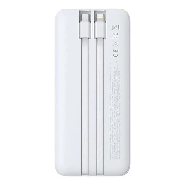 УМБ Baseus Lipow 10000mAh 22.5W QC3.0/PD White (P10079101213-00) - Фото 3 УМБ Baseus Lipow 10000mAh 22.5W QC3.0/PD White (P10079101213-00) - зображення 3