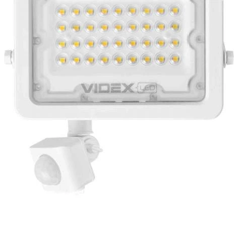Прожектор LED F2e 30W 5000K з датчиком руху та освітленості 220V (VL-F2e305W-S), 26265, Videx - зображення 3