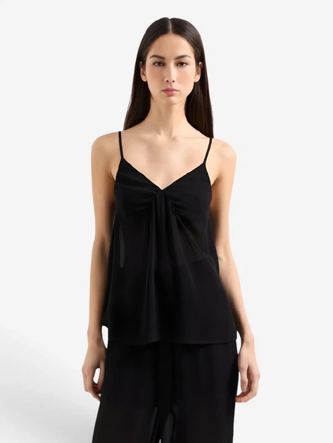 Топ женский Armani Exchange 739291462 S Черный (1162825244) - Фото 1 Топ женский Armani Exchange 739291462 S Черный (1162825244) - изображение 1