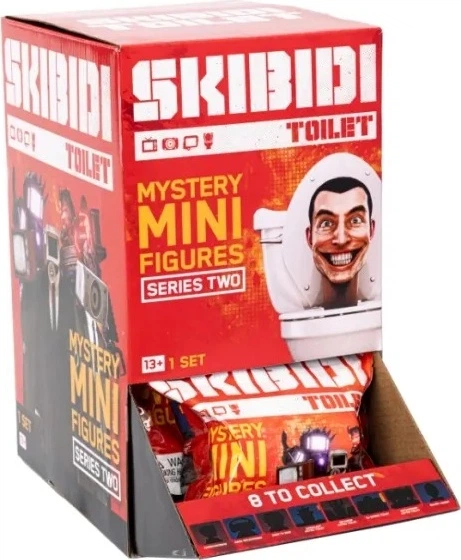 Фігурка-сюрприз Skibidi Toilet Таємнича серія 2 1300S2 (0810054668169) - зображення 2