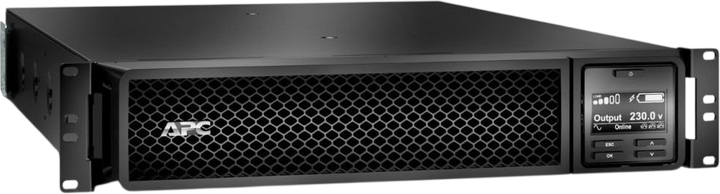 ДБЖ APC Smart-UPS SRT1000RMXLI-NC On-Line 1000W 1000VA Rackmontage 2HE inkl. Netzwerkkarte (SRT1000RMXLI-NC) - зображення 2