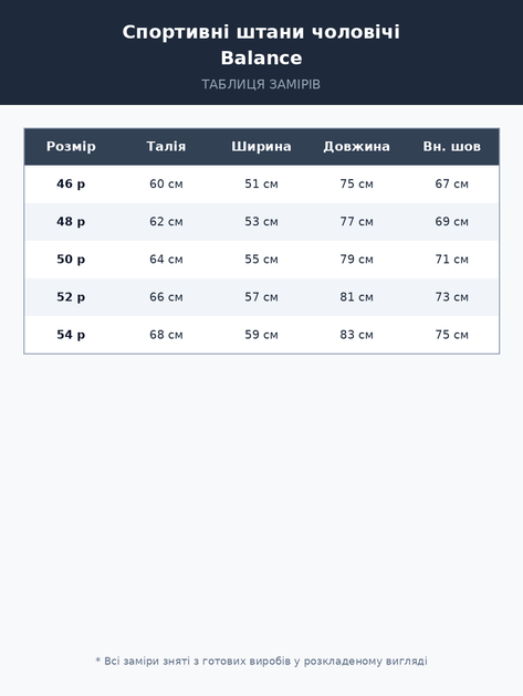 Зимние теплые мужские спортивные штаны синие с начесом Balance (450360) XL - изображение 5