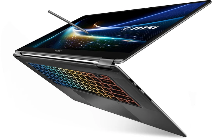 Ноутбук MSI Prestige N16 Flip AI+ C1XMT-080UAY (9S7-262111-080) Platinum Gray - Фото 7 Ноутбук MSI Prestige N16 Flip AI+ C1XMT-080UAY (9S7-262111-080) Platinum Gray - изображение 7