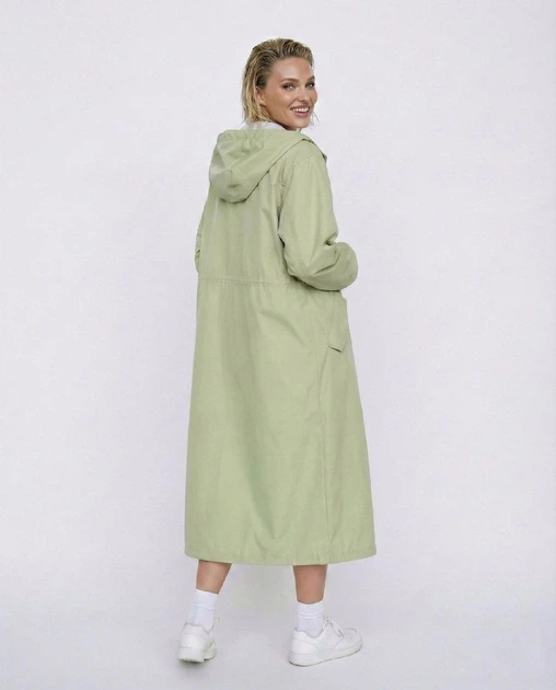 Женский плащ тренч Nordvik Lady Trench Зеленый S-M - изображение 3