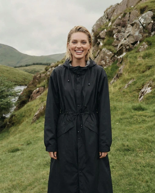 Женский плащ тренч Nordvik Lady Trench Черный S-M - изображение 6