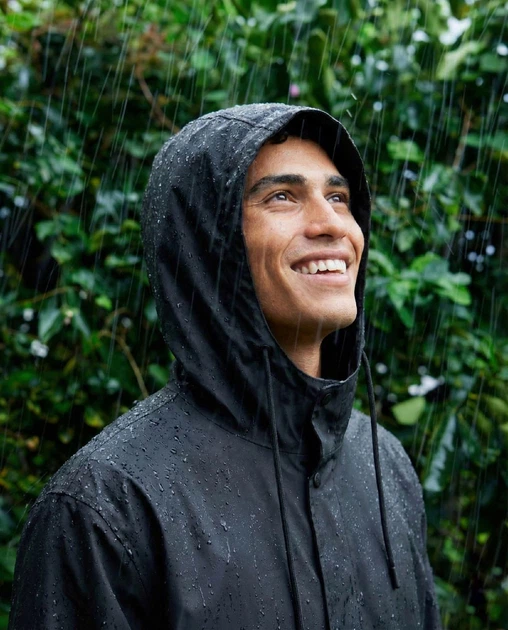 Мужской плащ дождевик Nordvik Urban Storm Черный One Size - изображение 5