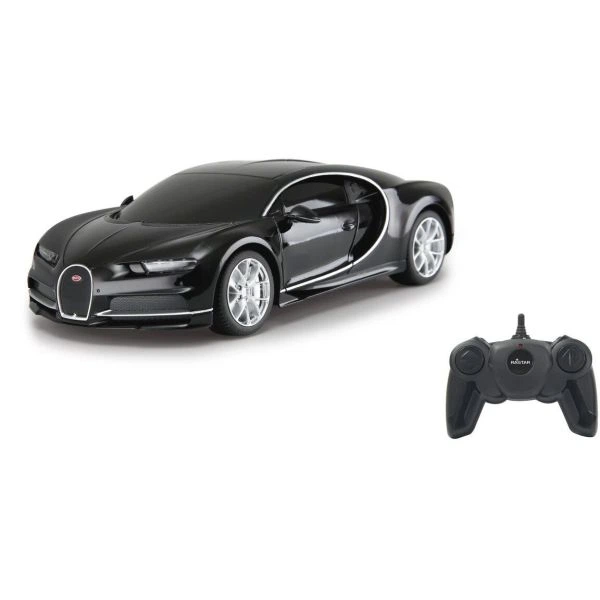 Автомобіль на радіокеруванні Bugatti Chiron 1:24 чорний 2,4 ГГц Rastar Jamara 405136 - Фото 3 Автомобіль на радіокеруванні Bugatti Chiron 1:24 чорний 2,4 ГГц Rastar Jamara 405136 - изображение 3