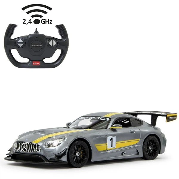 Автомобіль на радіокеруванні Mercedes-Benz AMG GT3 Performance 1:14, сірий, 2.4МГц Jamara 405072 - Фото 1 Автомобіль на радіокеруванні Mercedes-Benz AMG GT3 Performance 1:14, сірий, 2.4МГц Jamara 405072 - изображение 1