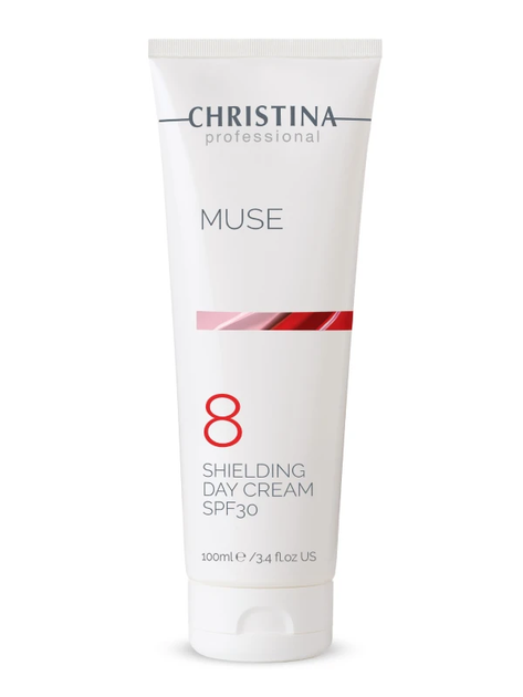 Крем для обличчя Christina Muse Shielding Day Cream SPF 30 — захисний денний антивіковий крем із гіалуроновою кислотою та екстрактами троянди й годжі, 50 мл - Фото 1 Крем для обличчя Christina Muse Shielding Day Cream SPF 30 — захисний денний антивіковий крем із гіалуроновою кислотою та екстрактами троянди й годжі, 50 мл - зображення 1