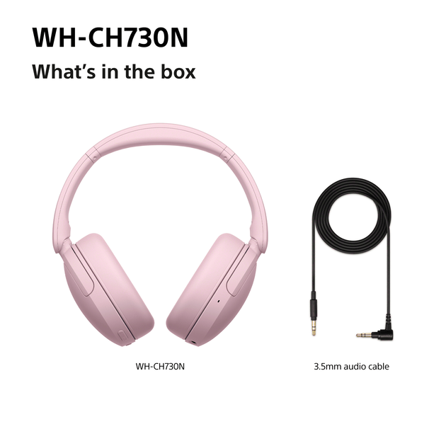 Навушники Sony WH-CH730N Pink (4548736181731) - зображення 6